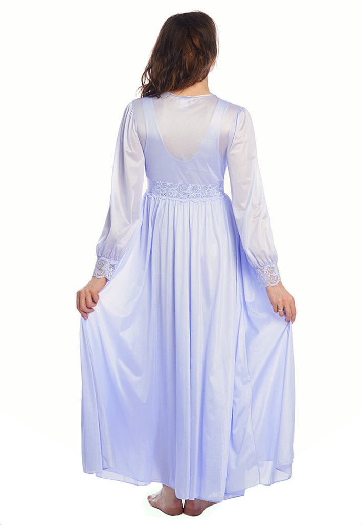 Silk Nightgown Long Plus Size Full Figure Long Bridal Gown