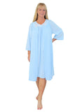 Shadowline robe and nightgown set burial gown