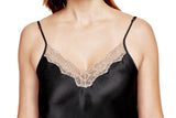 Shadowline Camisole and Tap Pant Shorts Pajama Set Charming Satin